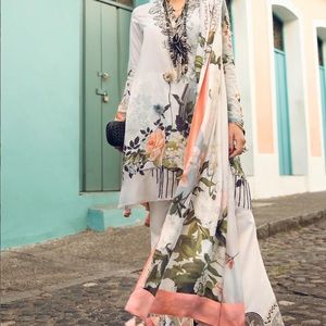 Pakistani brand Elan lawn 3 piece